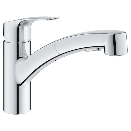 Grohe 30306 Eurosmart Eurosmart Single-Handle Dual Spray Pull-Out Kitchen Faucet