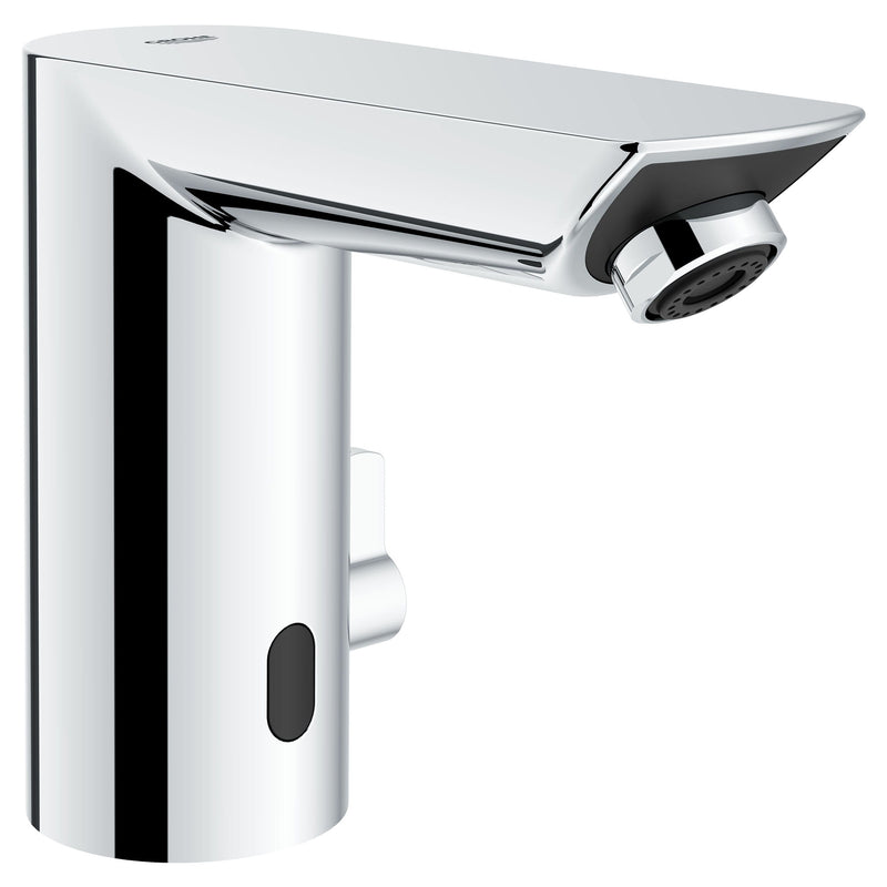 Grohe 36467 Baucosmopolitan E Touchless Electronic Faucet with Temperature Control Lever Battery-Powered