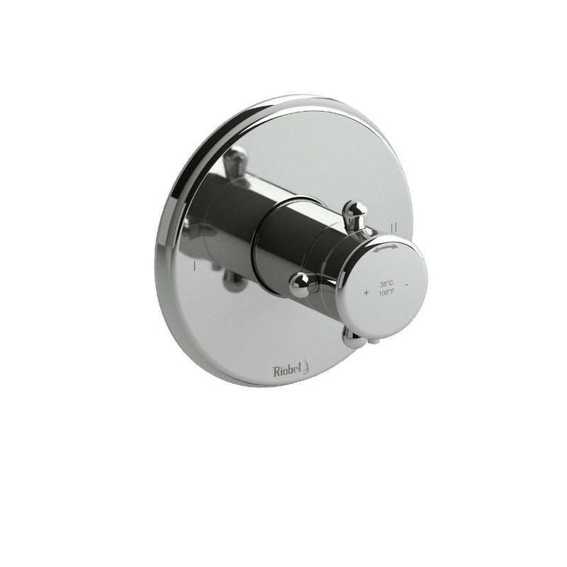 Riobel Georgian TGN44 2-way no share Type TP thermostaticpressure balance coaxial valve trim (Without Rough-in)