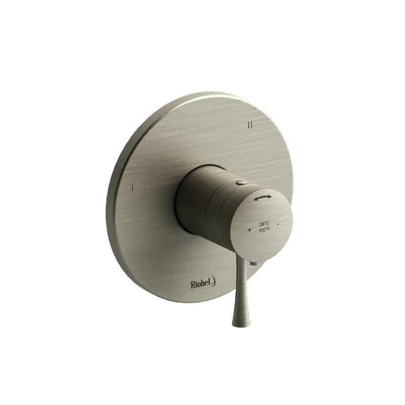 Riobel Edge EDTM45 3-way Type TP thermostaticpressure balance coaxial complete valve