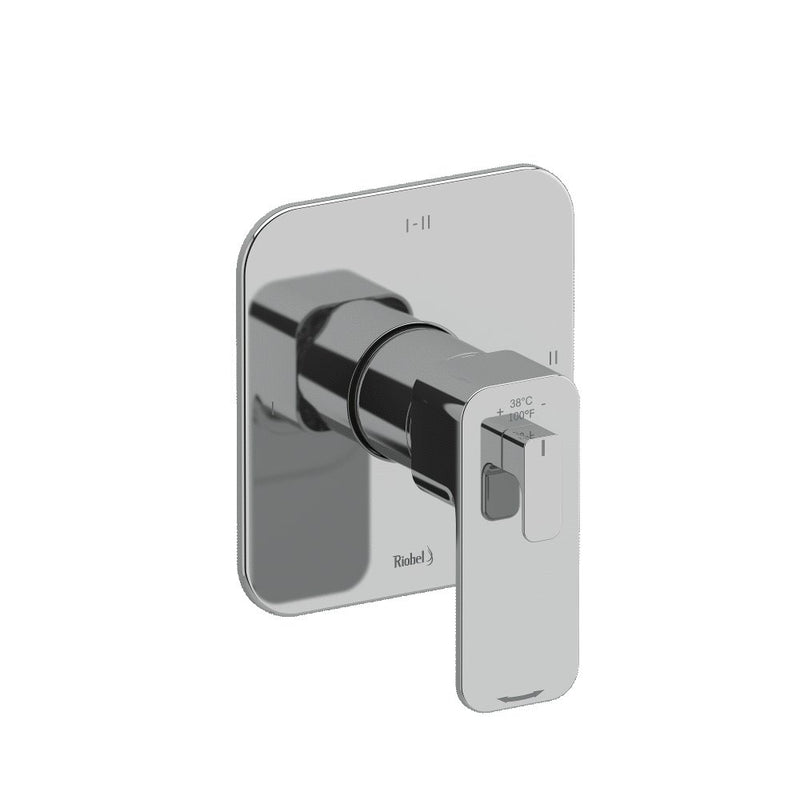 Riobel Equinox TEQ23 2-way Type TP thermostaticpressure balance coaxial valve trim (Without Rough-in)