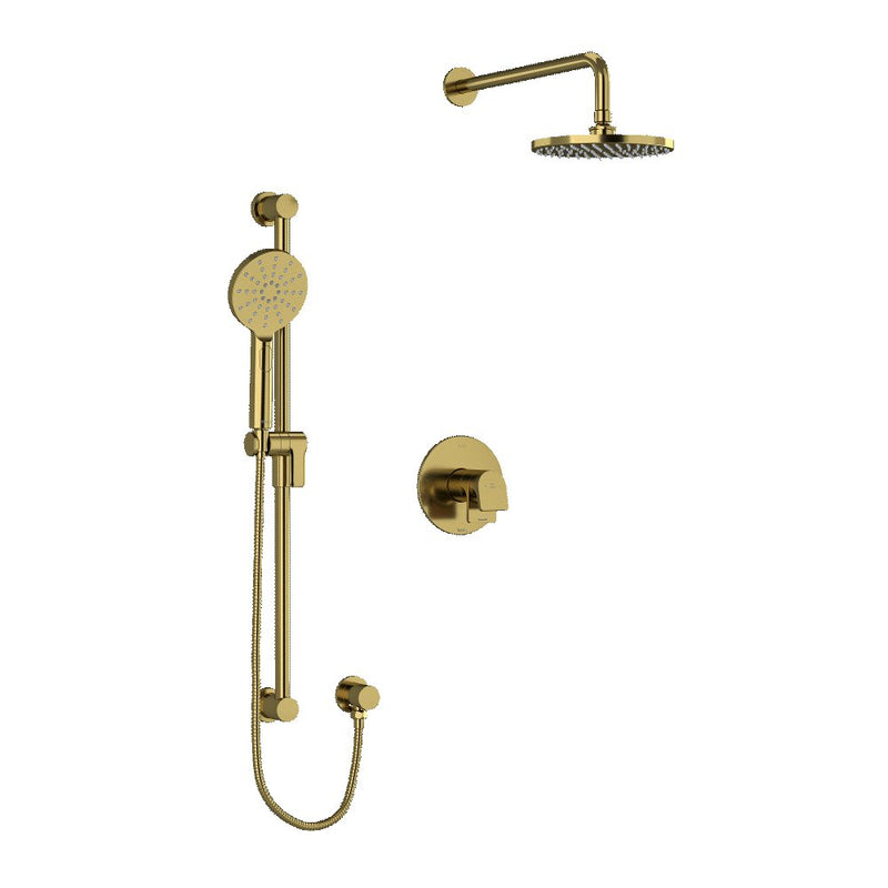 Riobel Ode 2-Way Shower System Trim with Hand Shower and Shower Head TKIT323OD