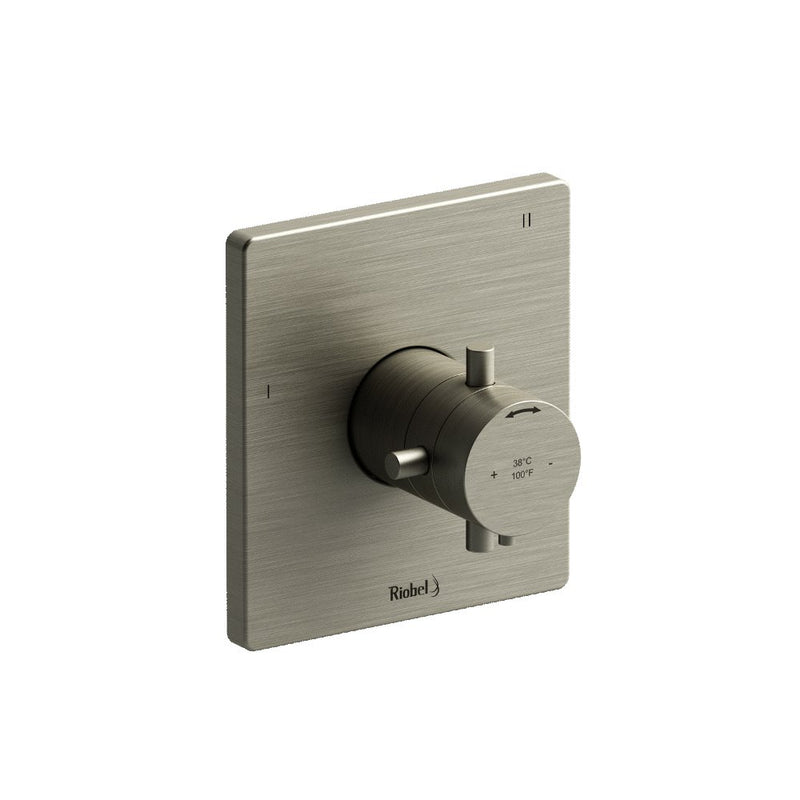 Riobel Pallace TPATQ45 3-way Type TP thermostaticpressure balance coaxial valve trim (Without Rough-in)