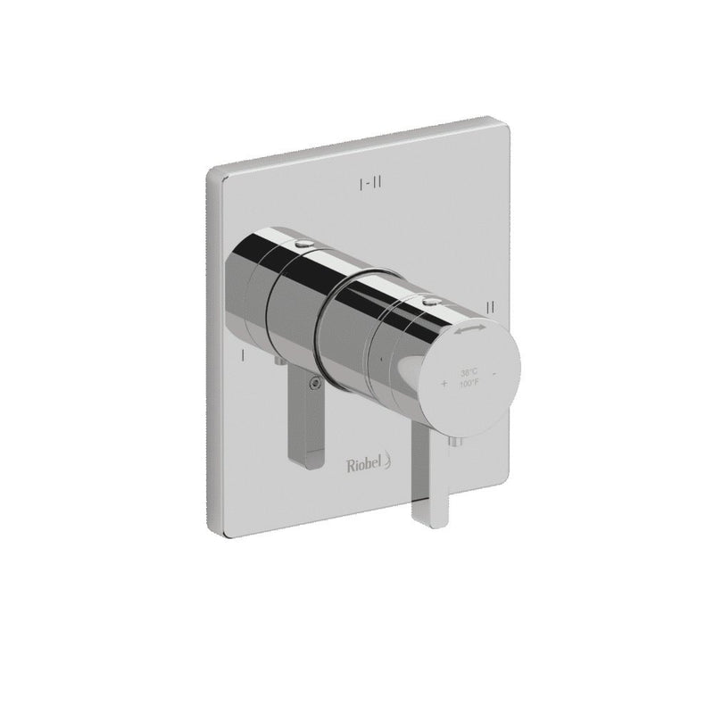 Riobel Paradox TPXTQ23 2-way Type TP thermostaticpressure balance coaxial valve trim (Without Rough-in)