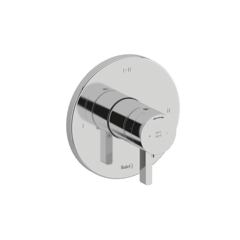 Riobel Paradox TPXTM23 2-way Type TP thermostaticpressure balance coaxial valve trim (Without Rough-in)