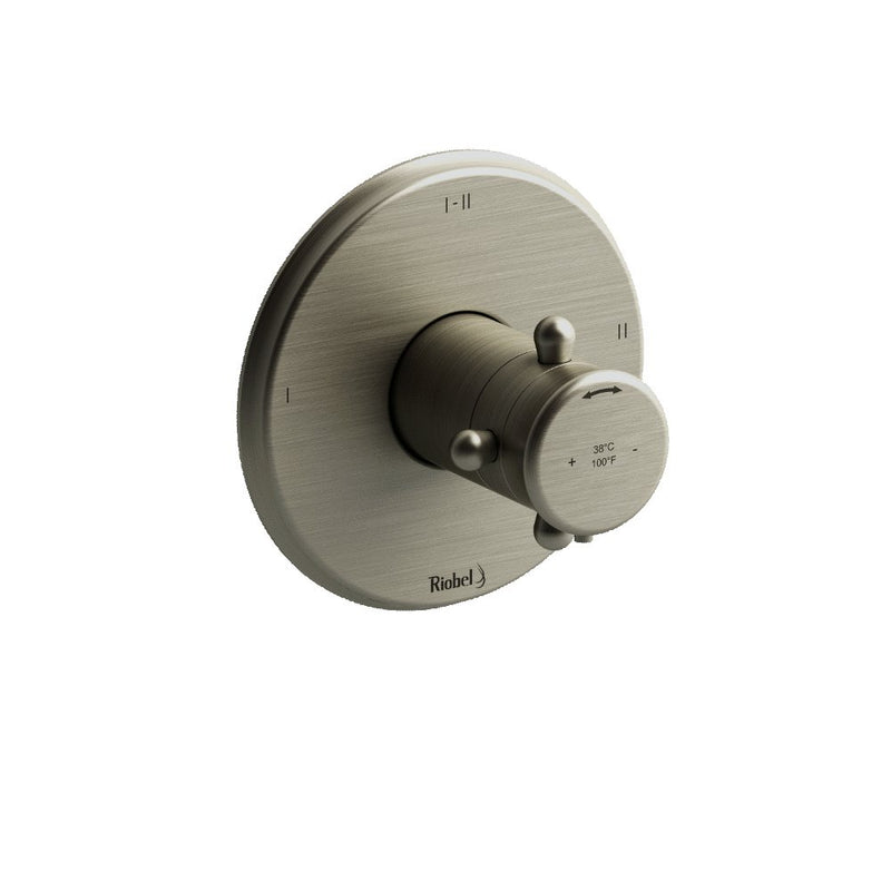 Riobel RT23 2-way Type TP thermostaticpressure balance coaxial complete valve