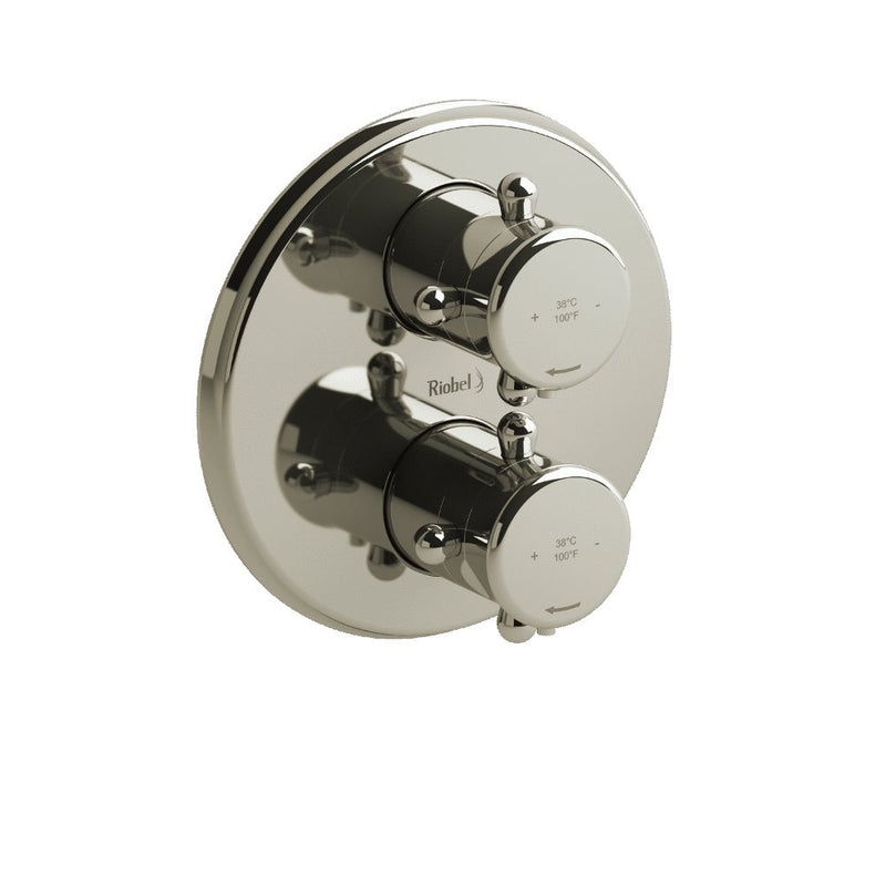 Riobel RT83 4-way Type TP thermostaticpressure balance 0.75 coaxial complete valve