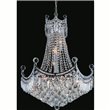 CWI Arielle LED Chandelier With Chrome Finish