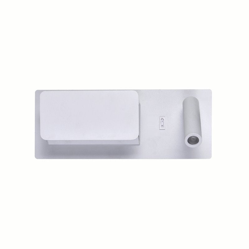 CWI Private I  LED Sconce With Matte White Finish