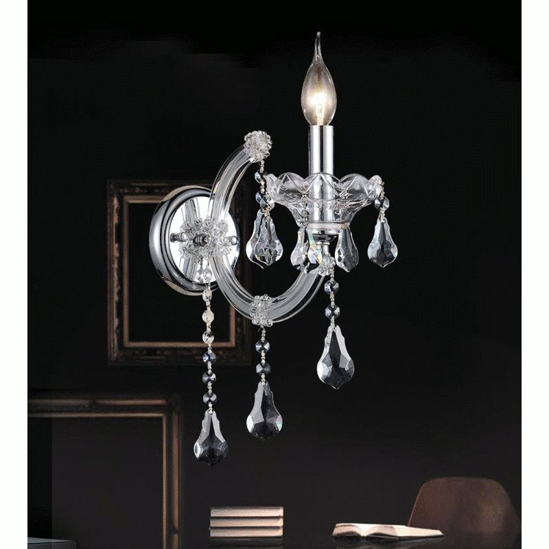 CWI Janine 4 Light Vanity Light With Chrome Finish