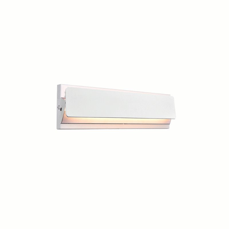 CWI Lilliana LED Wall Sconce With White Finish
