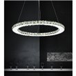 CWI Kali 4 Light Chandelier With Light Brown Finish