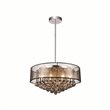 CWI Shalia 8 Light Chandelier With Black Finish
