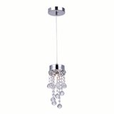 CWI Valdivia 4 Light Satin Gold Flush Mount