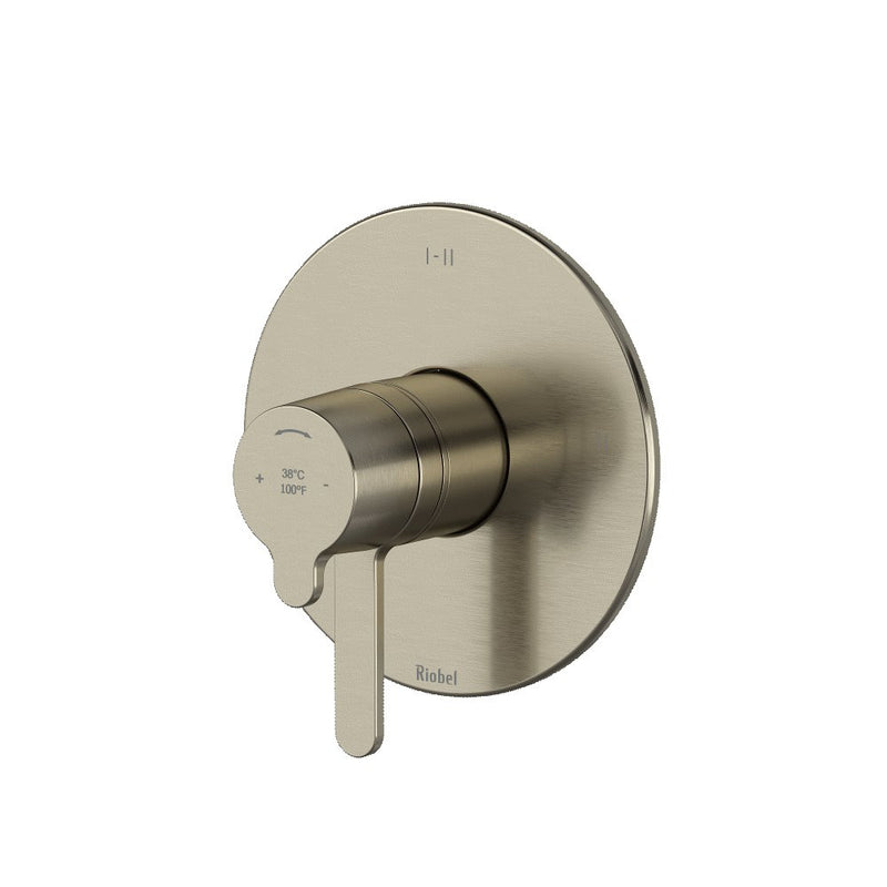 Riobel Nibi TNB23 2-Way Type T/P Thermostatic/Pressure Balance Coaxial Valve Trim (Without Rough-in)