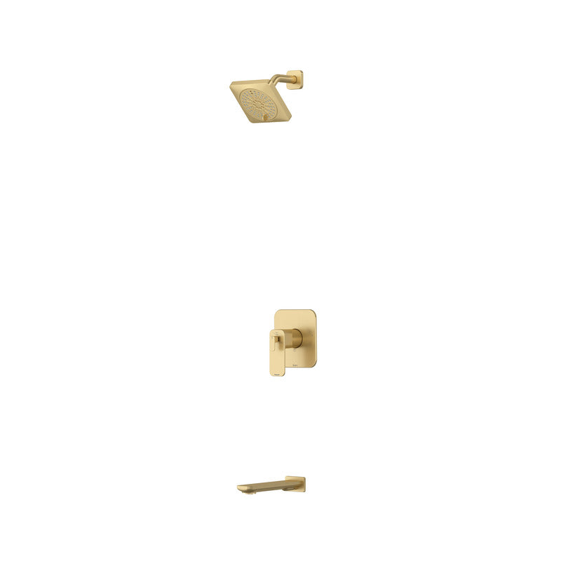 Riobel Equinox Type T/P 1/2 inch coaxial 2-way no share with shower head and tub spout