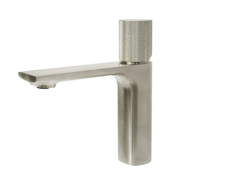 TC Single Hole lavatory faucet Knurled Version