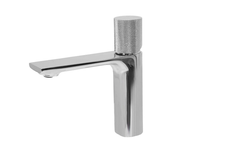 TC Single Hole lavatory faucet Knurled Version
