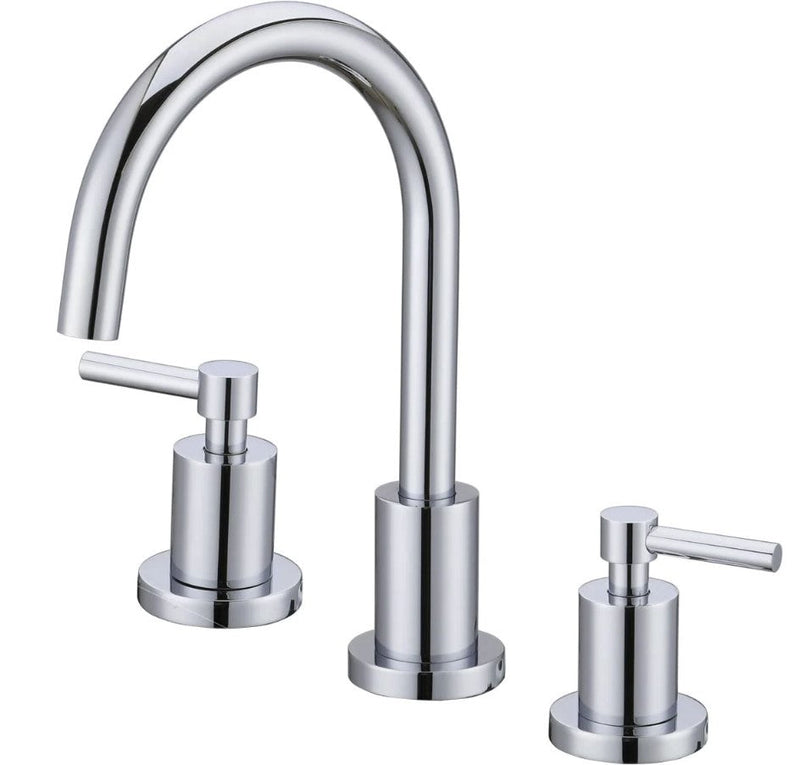 ELEGANTE Three Holes Widespread Bathroom Faucet - F13104