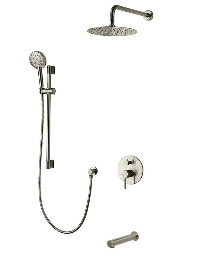 TC ELEGANTE 3WAY Pressure Balanced Shower System With Slide bar