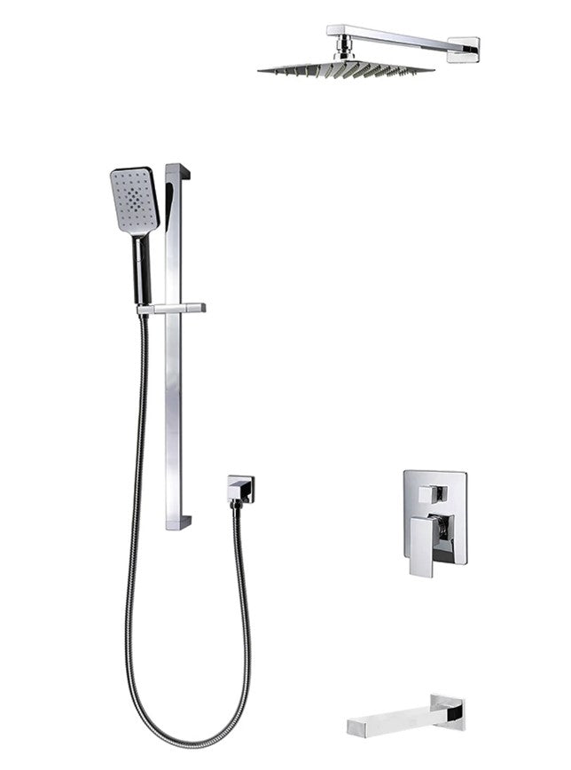 TC MADISON 3WAY Pressure Balanced Shower System With Slide bar
