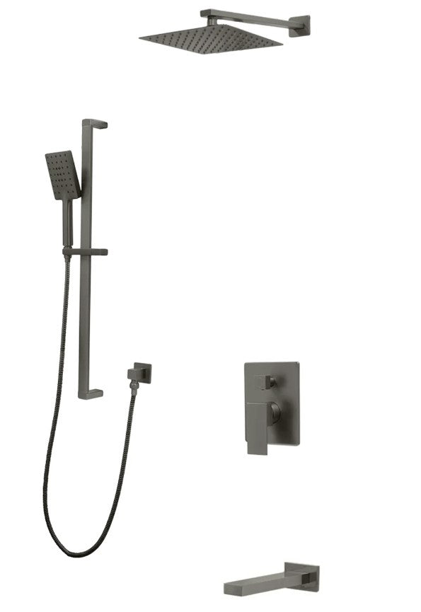 TC MADISON 3WAY Pressure Balanced Shower System With Slide bar