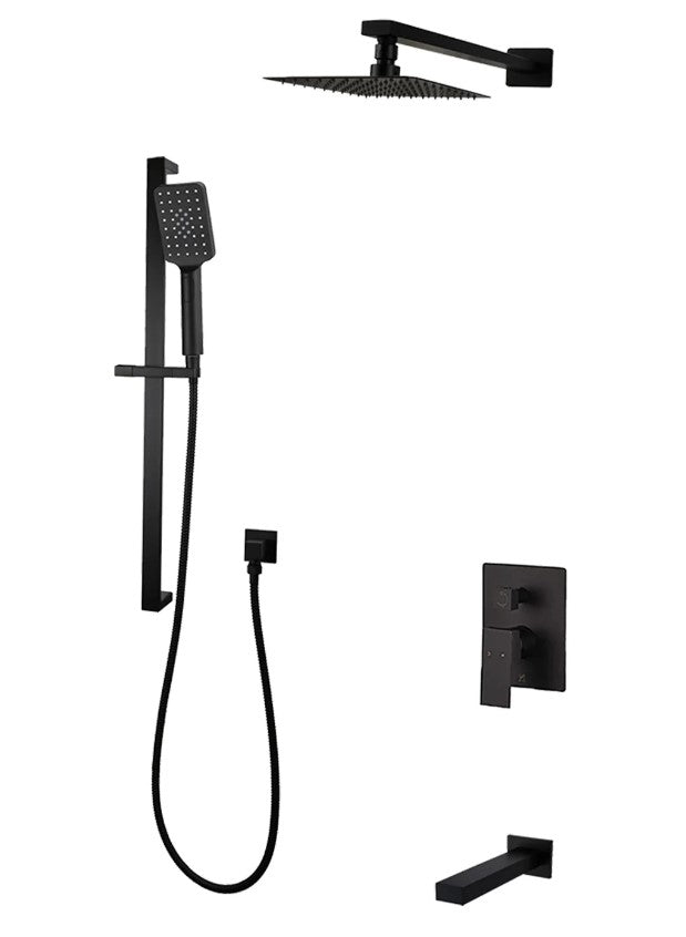 TC MADISON 3WAY Pressure Balanced Shower System With Slide bar