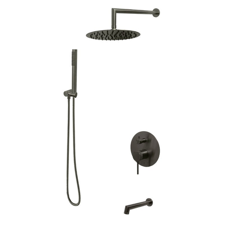 TC NoHo Kit1 3-Way Pressure Balanced Shower System With rotatable fixed holder.