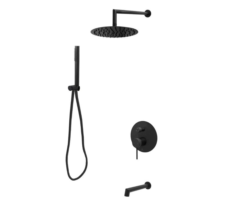 TC NoHo Kit1 3-Way Pressure Balanced Shower System With rotatable fixed holder.