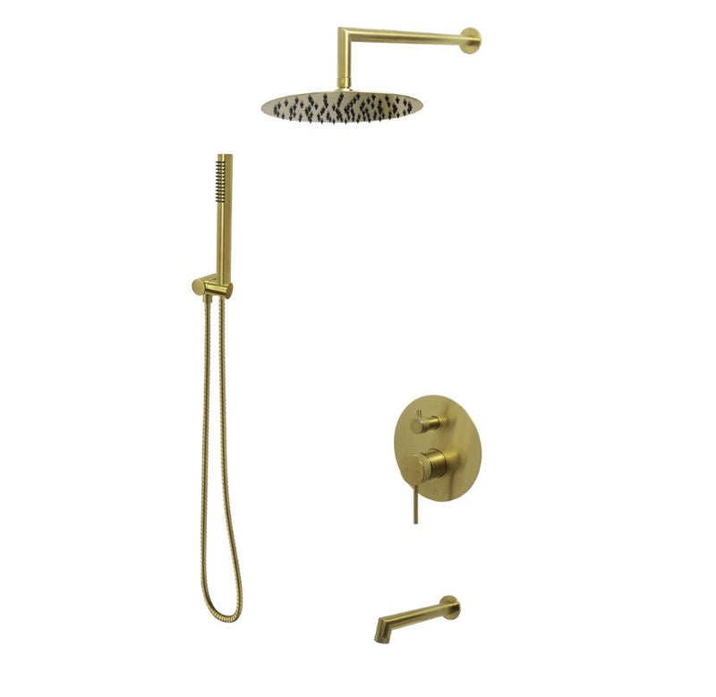 TC NoHo Kit1 3-Way Pressure Balanced Shower System With rotatable fixed holder.