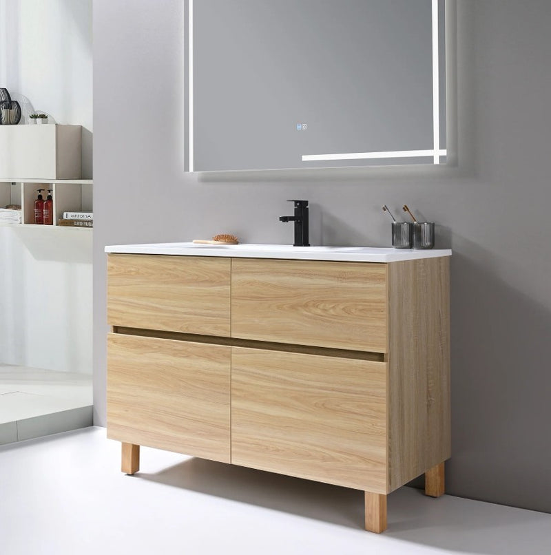 TC MODERN 47'' FLOOR CABINET Including countertop And sink