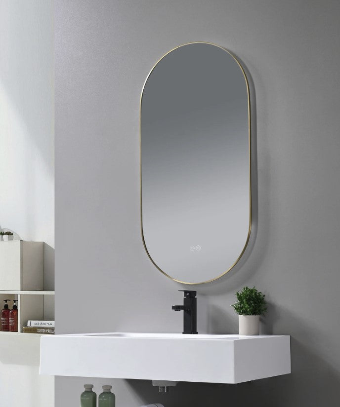 TC ATOMIC Framed BACK Light LED Mirror 20X40