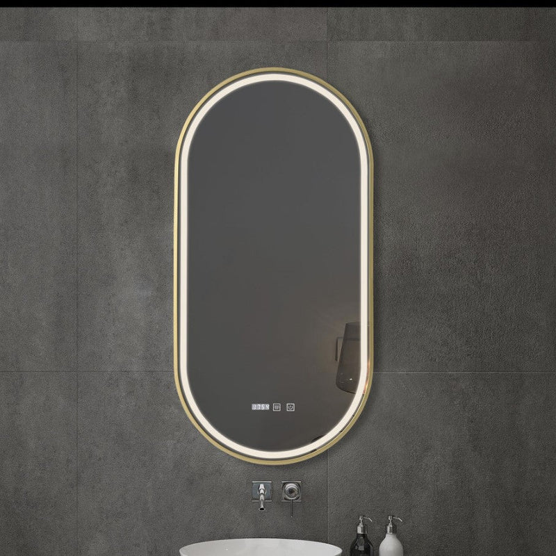 TC ATOMIC Framed FRONT Light LED Mirror 20X40