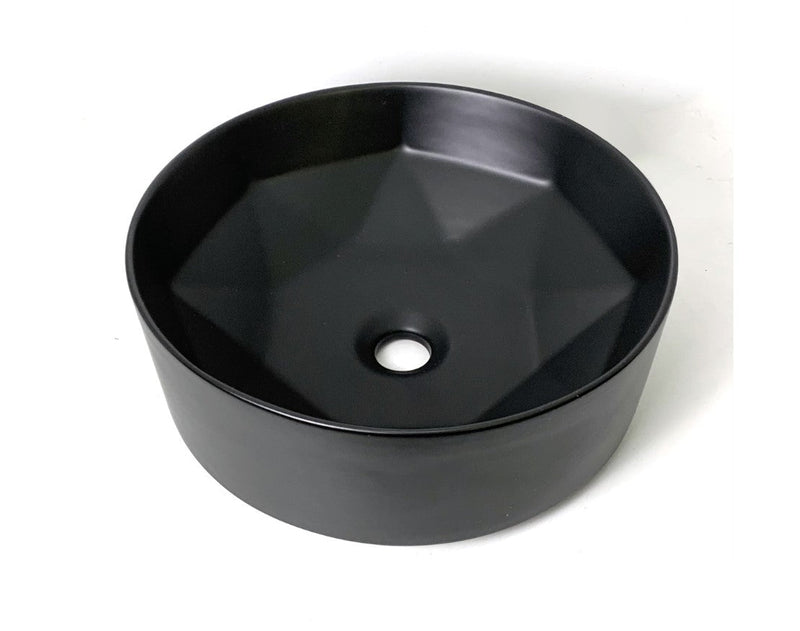 TC VSK421 14" Ceramic Round Vessel Sink