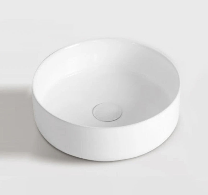 TC VSK473 14" Ceramic Round Vessel Sink