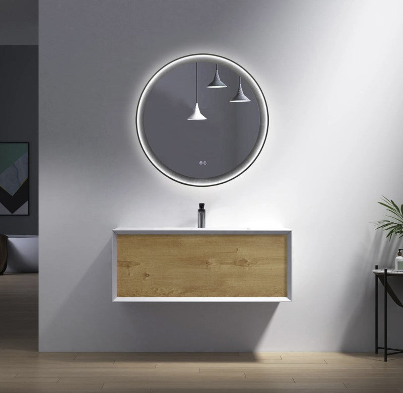 TC 39" Wallmount cabinet Including countertop And sink