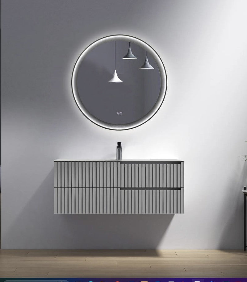 TC 39'' Modern Wallmount Vanity Including countertop And sink