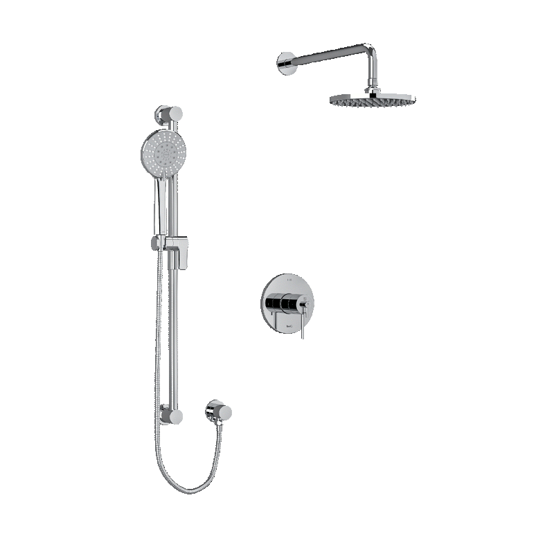 Riobel GS 2-Way Shower System Trim with Hand Shower and Shower Head TKITIT323GS