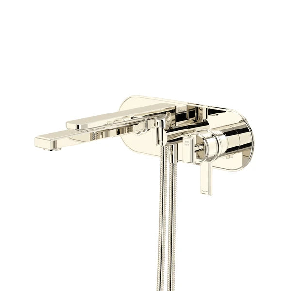 Riobel Manifesto Wall Mount Thermostatic/Pressure Balance Tub Filler Trim