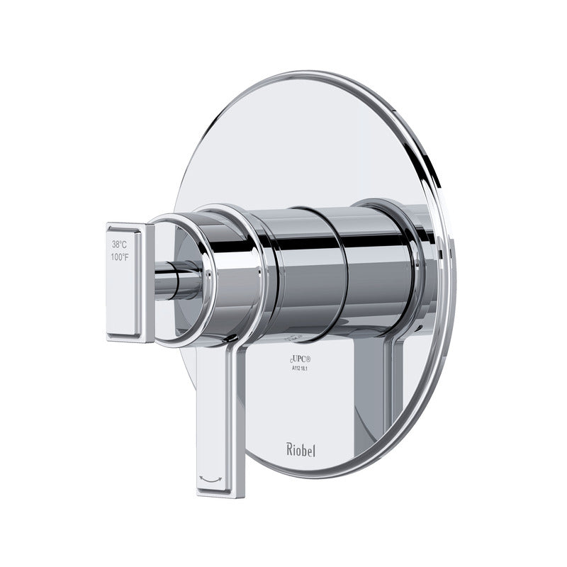 Riobel Manifesto 1/2" Therm & Pressure Balance Trim With 2 Functions