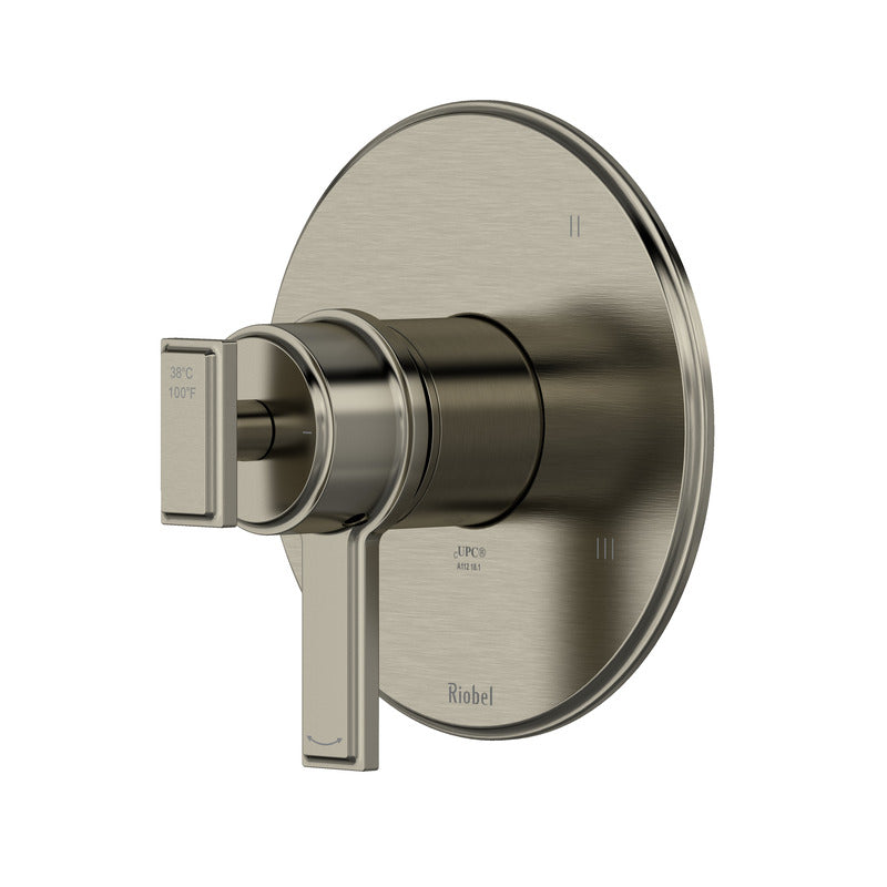 Riobel Manifesto 1/2" Therm & Pressure Balance Trim With 5 Functions