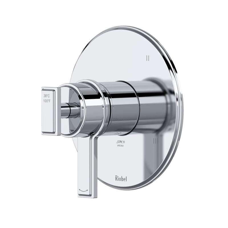 Riobel Manifesto 1/2" Therm & Pressure Balance Trim With 5 Functions