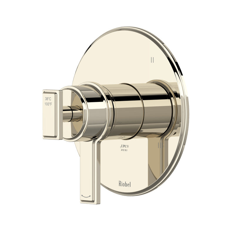 Riobel Manifesto 1/2" Therm & Pressure Balance Trim With 5 Functions