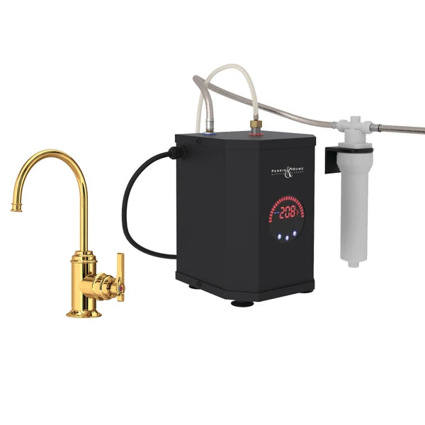 Perrin & Rowe Southbank Hot Water And Kitchen Filter Faucet Kit